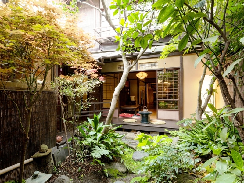 京都の町家ゲストハウス和楽庵